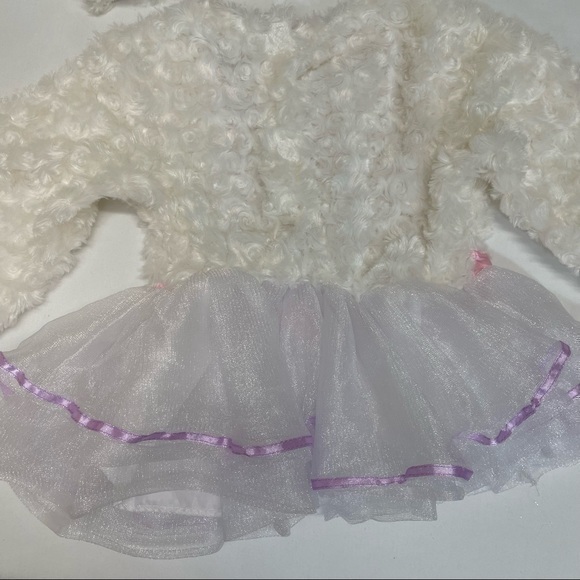 Lamb Sheep Costume Dress and Hat Size 12-24 months toddler kids - Picture 8 of 12